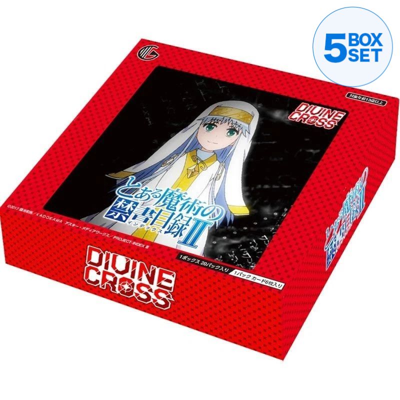 Divine Cross A Certain Magical Index II Booster Pack Box TCG JAPAN OFFICIAL