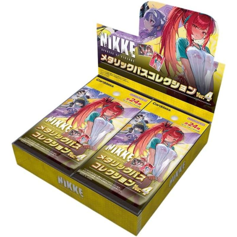 BANDAI Goddess of Victory Nikke Metallic Pass Collection Ver. 4 Booster Box TCG