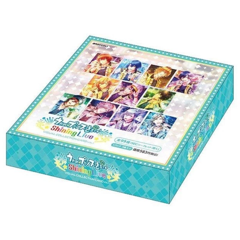 Visual Collection Card Uta no Prince-sama Vol.1 Booster Pack Box TCG JAPAN