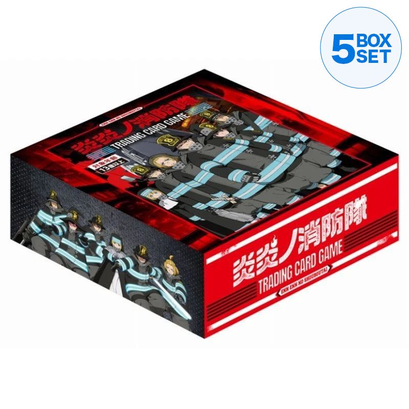 Juego de cartas coleccionables Fire Force Vol.01 Booster Pack Box TCG JAPÓN OFICIAL