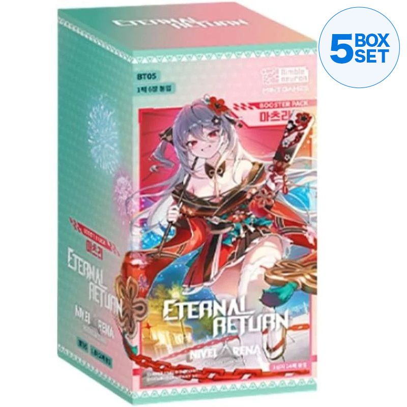 Nivel Arena Eternal Return Matsuri Japanese Ver. BT05 Booster Pack Box TCG JAPAN