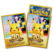 Pokemon Center Original Card Sleeves 30th Celebration JAPAN OFFICIAL