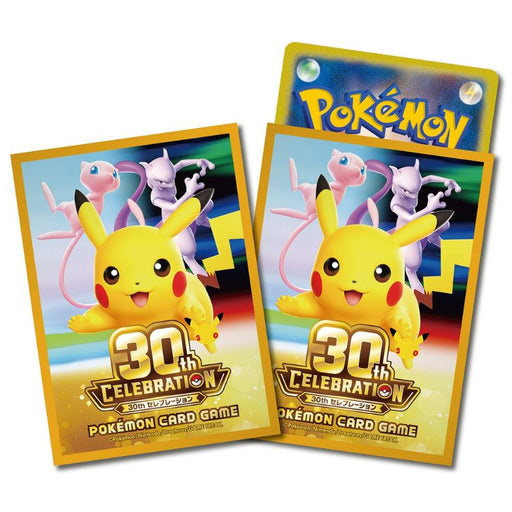 Pokemon Center Original Card Sleeves 30th Celebration JAPAN OFFICIAL