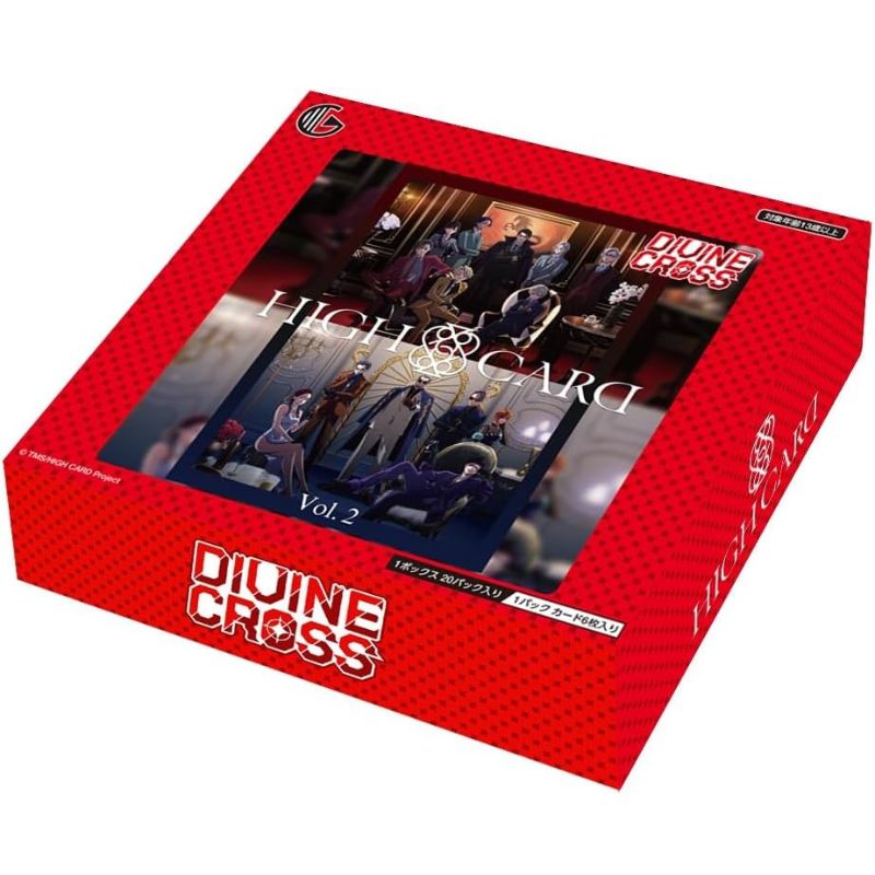 Divine Cross HIGH CARD Vol.2 Booster Pack Box TCG JAPAN OFFICIAL