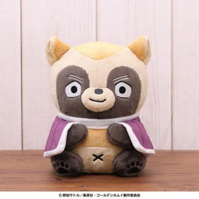 Ensky Golden Kamuy Doubutsu Phose Mascot L Yoshitake Shiraishi Plush JAPAN