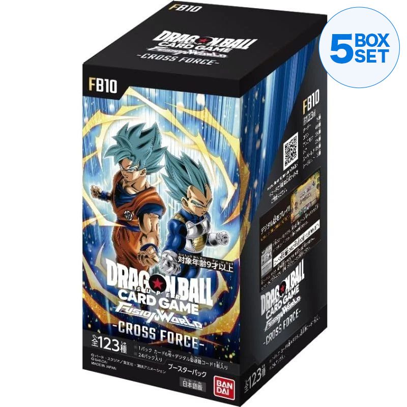 BANDAI Dragon Ball Super Card Game Fusion World FB10 Booster Box TCG JAPAN