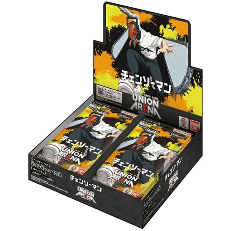 BANDAI Union Arena Chainsaw Man UA53BT Booster Pack Box TCG JAPAN OFFICIAL