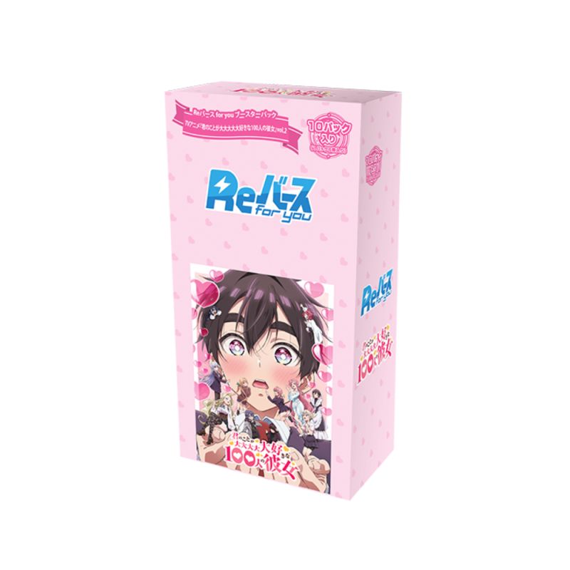 ReBirth For You The 100 Girlfriends Vol. 2 Booster Pack Box TCG JAPAN OFFICIAL