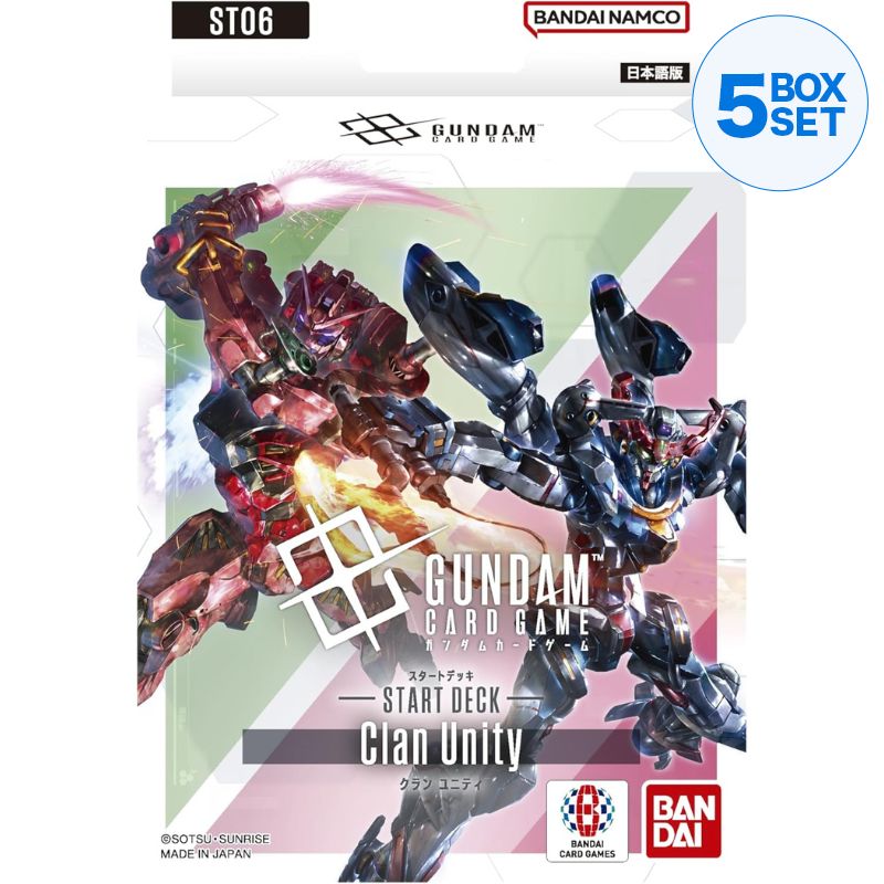 BANDAI Gundam Kartenspiel Clan Unity Starter Deck ST06 TCG JAPAN OFFIZIELL