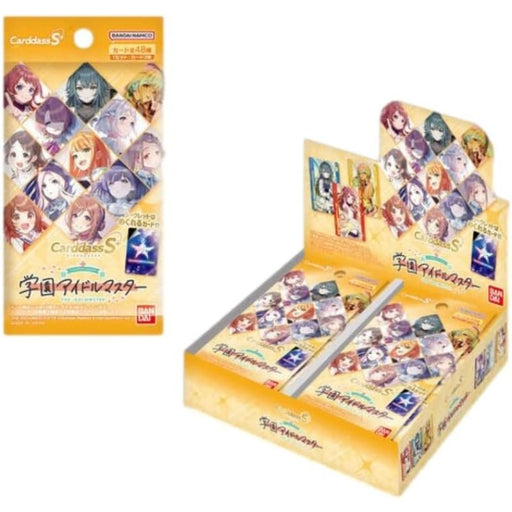 BANDAI CarddassS+ Gakuen Idolmaster Booster Pack Box TCG JAPAN OFFICIAL