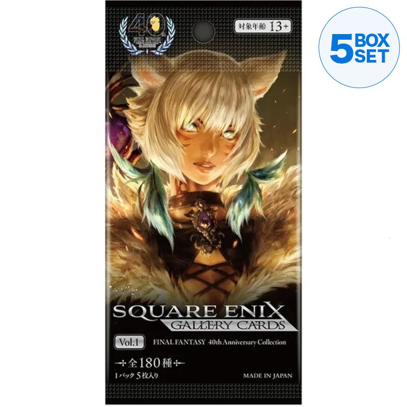 Gallery Card Vol.1 Final Fantasy 40th Anniversary Collection Booster Box TCG
