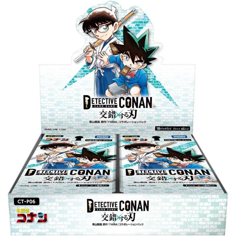 Detective Conan Crossed Blades CT-P06 Booster Pack Box TCG JAPAN OFFICIAL