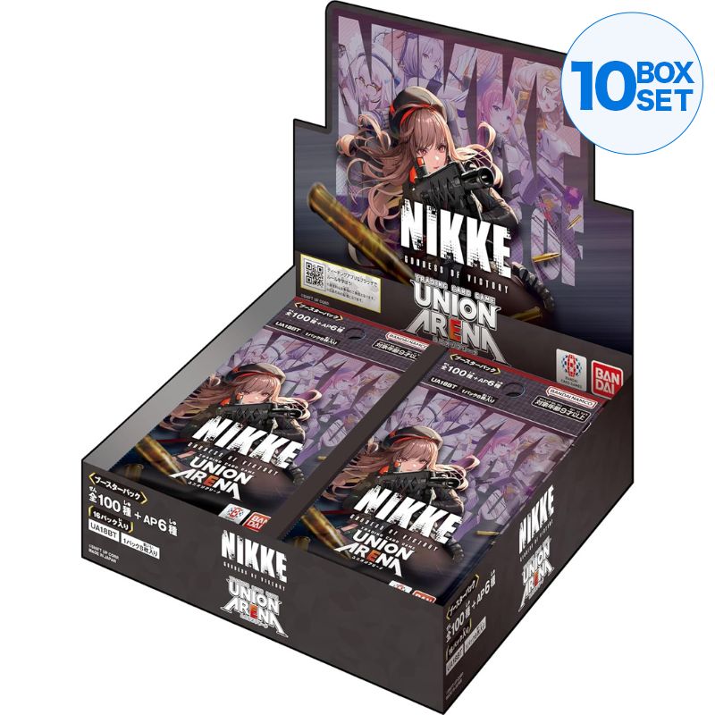 Bandai Union Arena Goddess of Victory Nikke UA18BT Booster Pack Box TCG Japon