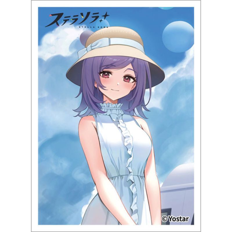 Curtain Damashii Stella Sora Iris Summer Outfit New Illustration Sleeve JAPAN