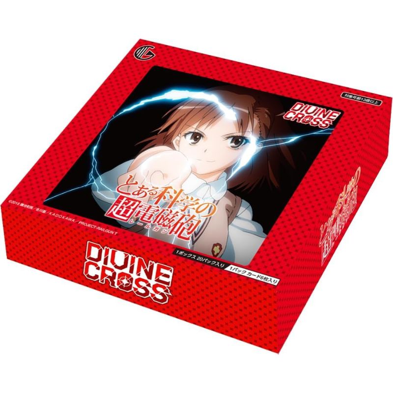 Divine Cross A Certain Scientific Railgun Booster Pack Box TCG JAPAN OFFICIAL