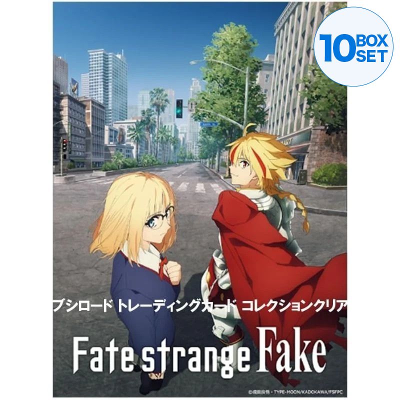 Fate Strange Fake Collection Clear Booster Pack Box TCG JAPAN OFFICIAL
