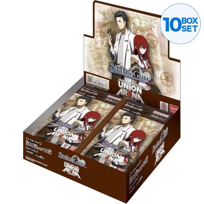 BANDAI Union Arena Steins Gate UA57BT Booster Pack Box TCG JAPAN OFFICIAL