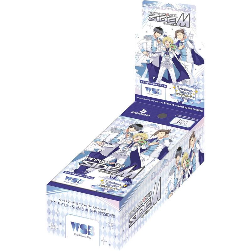 Weiss Schwarz Blau THE IDOLM@STER SideM BLAU NEW P@SSION!!! Booster Box TCG