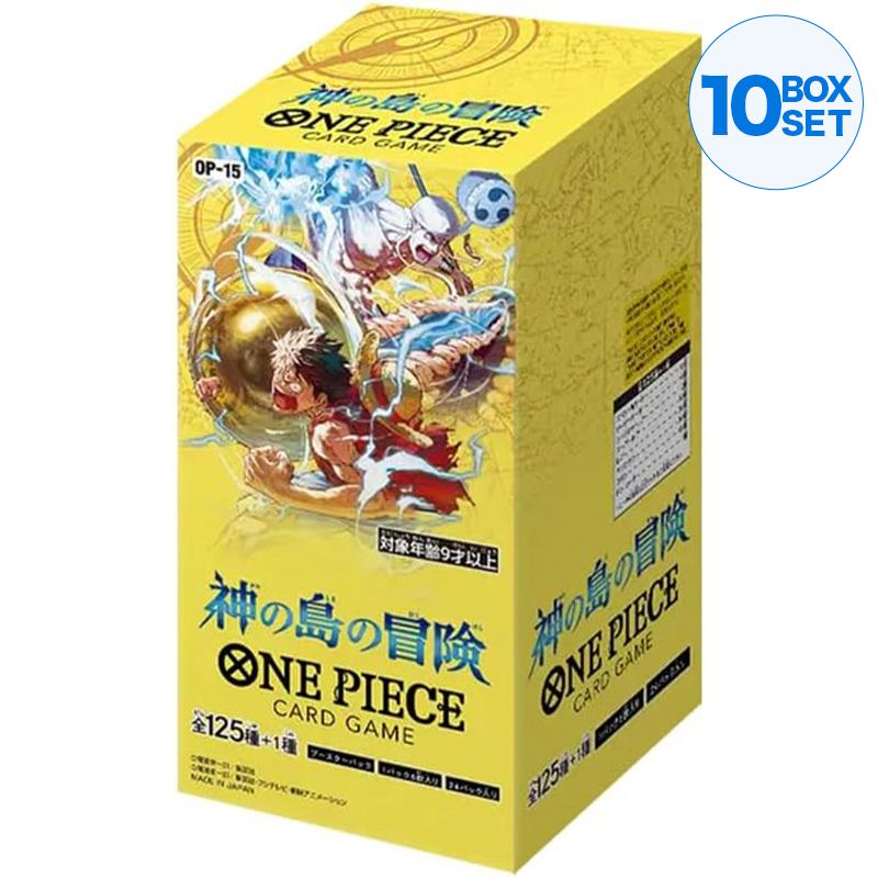 BANDAI ONE PIECE Card Game The Adventure on God’s Island OP-15 Booster BOX TCG