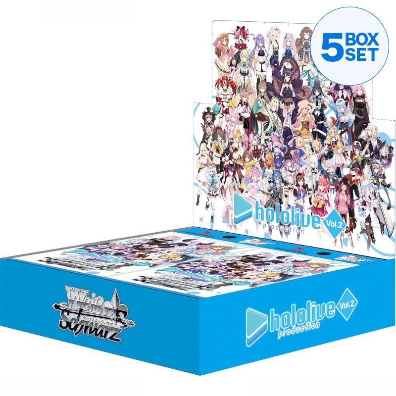 Weiss Schwarz Booster Pack Hololive Production Vol.2 BOX JAPAN ZA-615