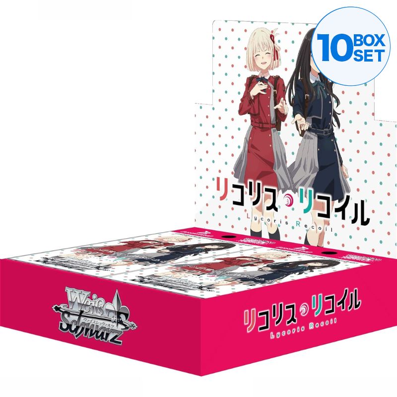 lycoris recoil booster box Weiss Schwarz Lycoris Recoil Booster Pack Box TCG JAPAN OFFICIAL