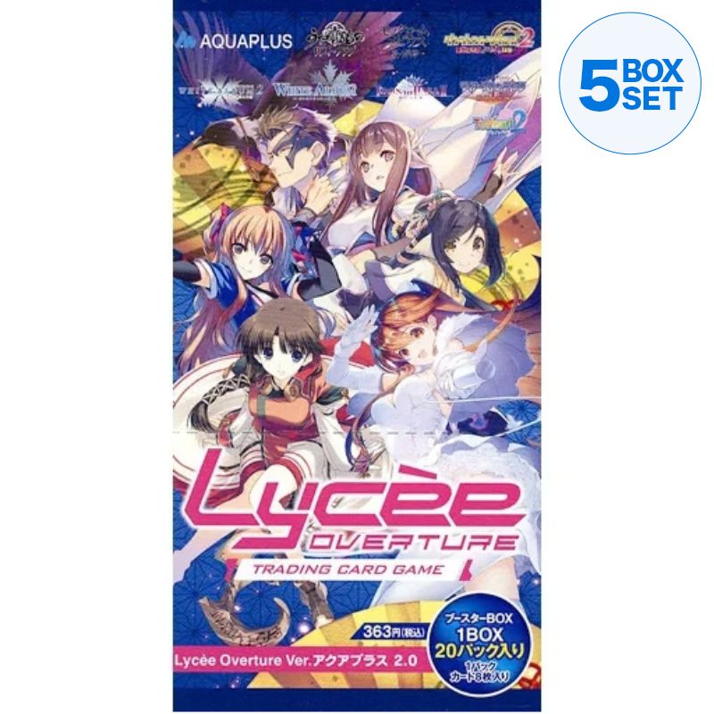 Lycee Overture Aqua Plus Ver. 2.0 Booster Pack Box TCG JAPAN OFFICIAL