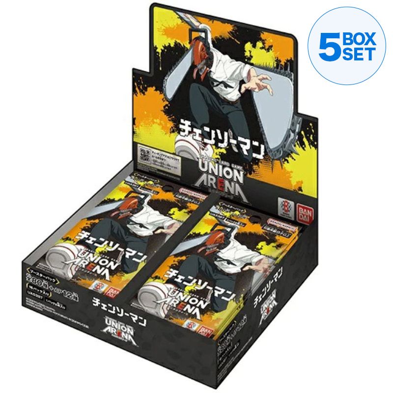 BANDAI Union Arena Chainsaw Man UA53BT Booster Pack Box TCG JAPAN OFFICIAL