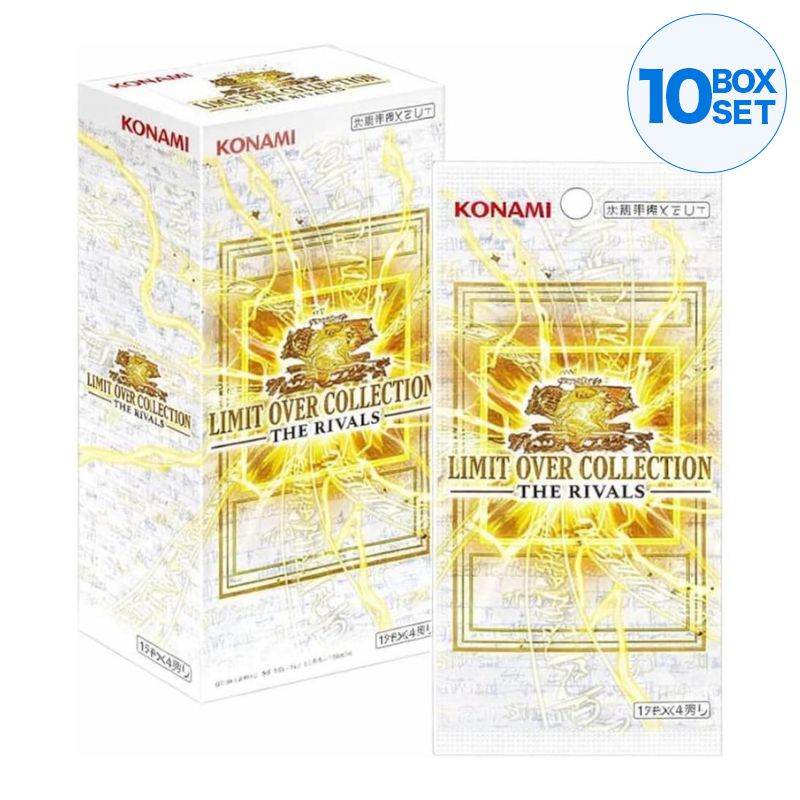 Yu-Gi-Oh! OCG Duel Monsters Limit Over Collection The Rivals Booster Box TCG Yu-Gi-Oh! OCG Duel Monsters Limit Over Collection The Rivals Booster Box TCG