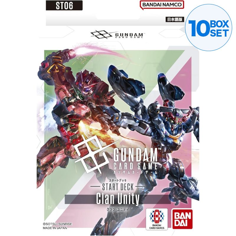 BANDAI Gundam Kartenspiel Clan Unity Starter Deck ST06 TCG JAPAN OFFIZIELL