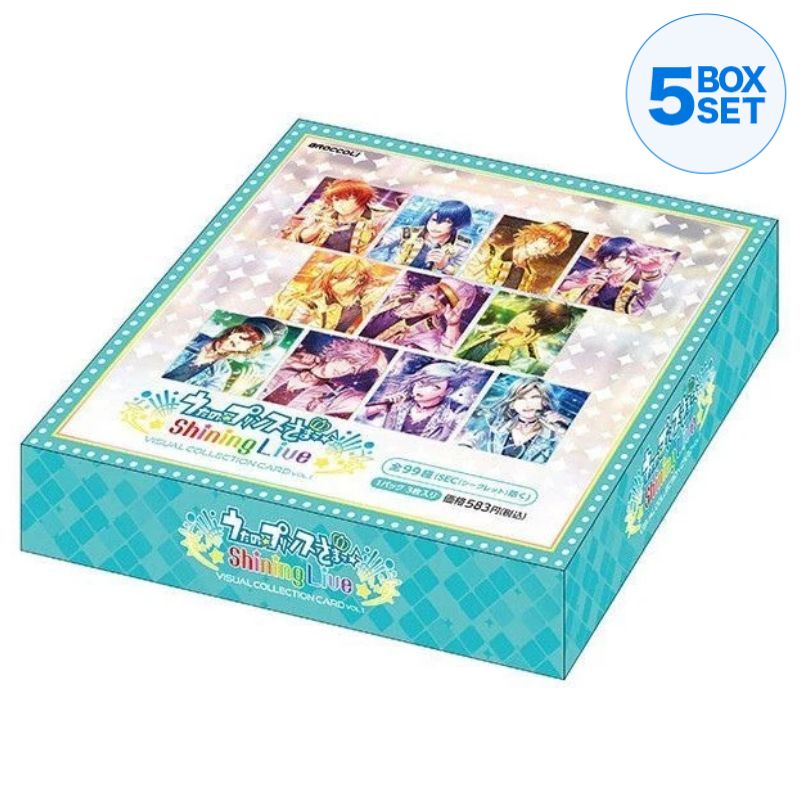 Visual Collection Card Uta no Prince-sama Vol.1 Booster Pack Box TCG JAPAN