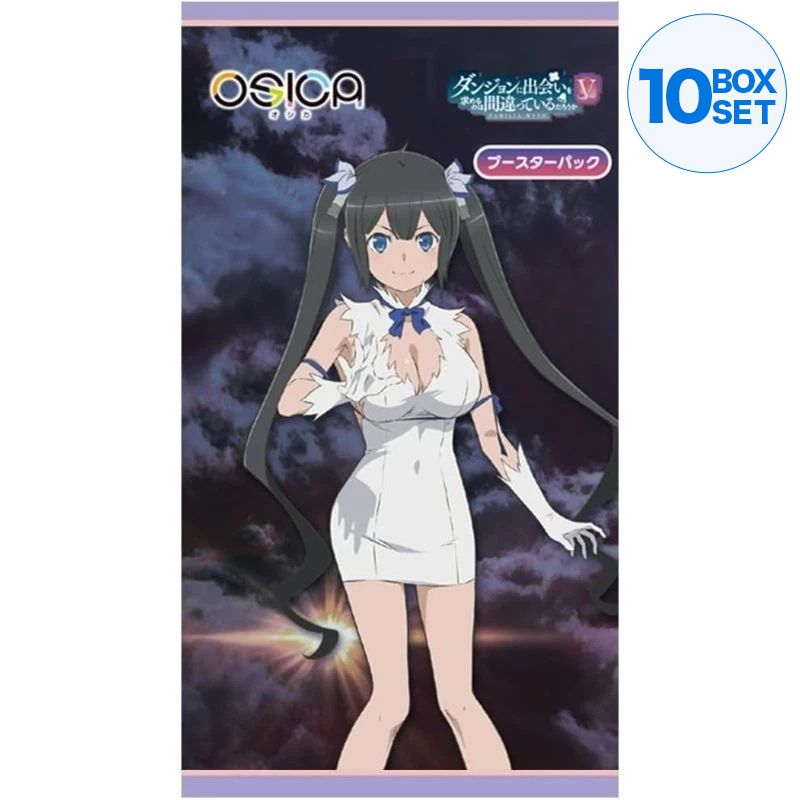 OSICA Is It Wrong to Try to Pick Up Girls in a Dungeon? V Booster Pack Box TCG