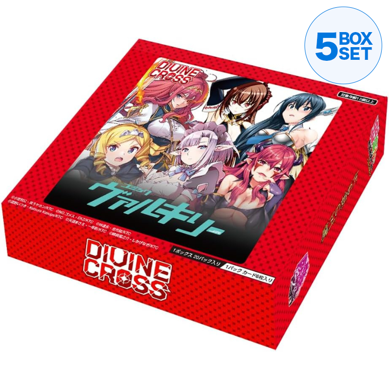 Divine Cross Comic Valkyrie Booster Pack Box TCG JAPÓN OFICIAL
