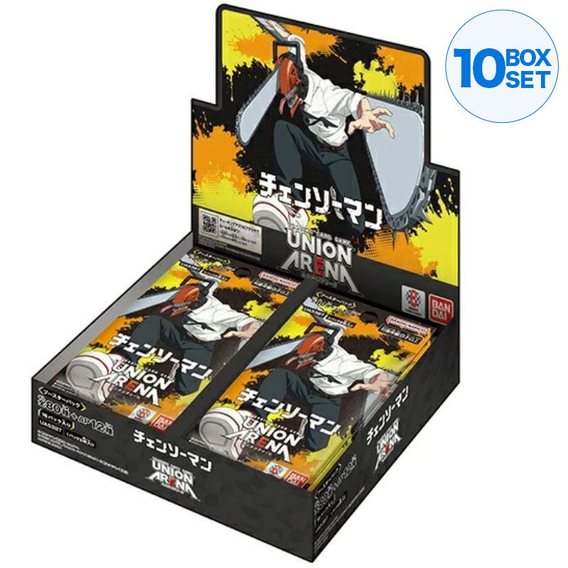 BANDAI Union Arena Chainsaw Man UA53BT Booster Pack Box TCG JAPAN OFFICIAL