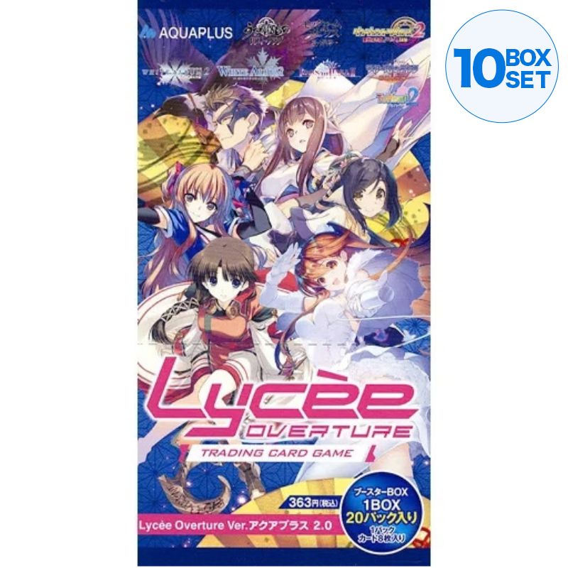 Lycee Overture Aqua Plus Ver. 2.0 Booster Pack Box TCG JAPAN OFFICIAL