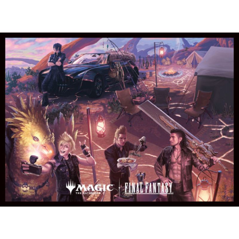 Magic The Gathering Players Card Sleeve MFS-85 Scene Box Art Camp Comraders