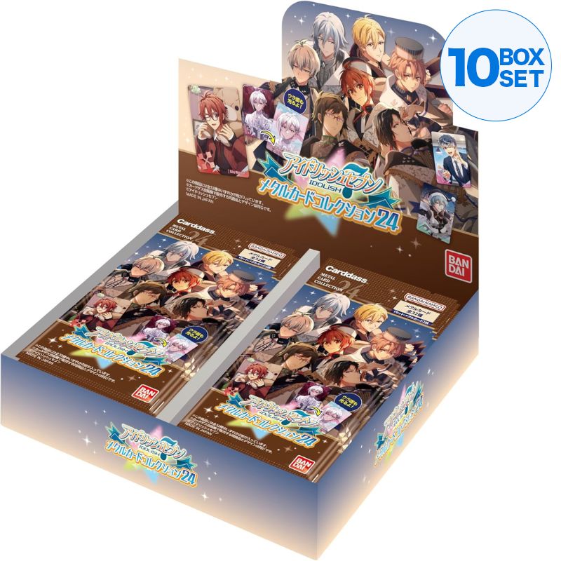 BANDAI Collezione di carte in metallo IDOLiSH7 Booster Pack Box TCG UFFICIALE GIAPPONE