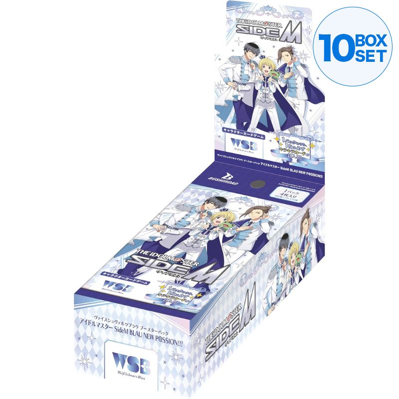 Weiss Schwarz Blau THE IDOLM@STER SideM BLAU NEW P@SSION!!! Booster-Box-TCG