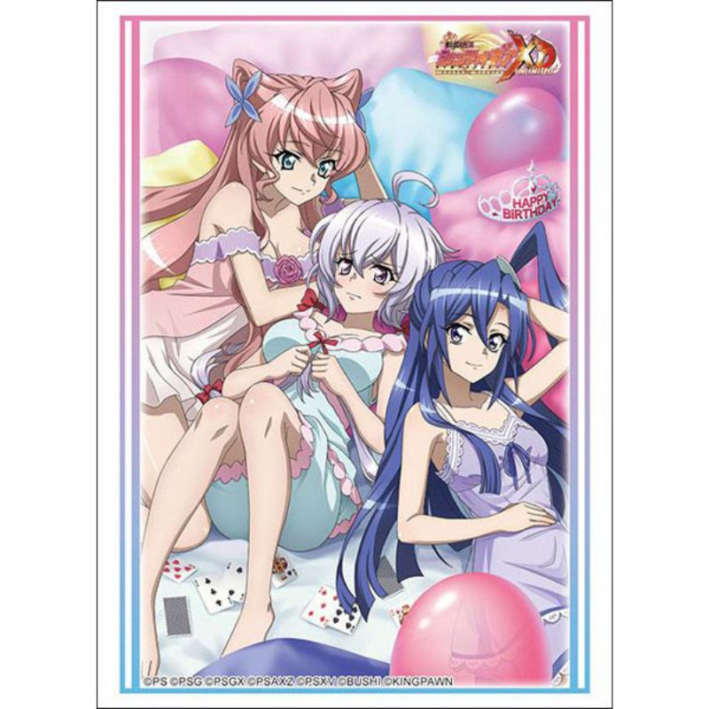 Sleeve High Grade Vol.5000 Senki Zessho Symphogear XD Tsubasa & Chris & Maria