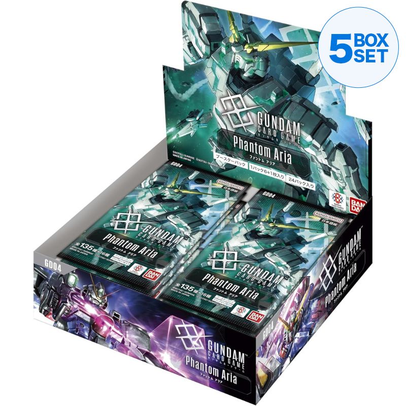 BANDAI Gundam Card Game Phantom Aria GD04 Booster Pack Box TCG JAPAN OFFICIAL