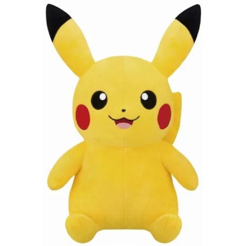 Banpresto Pokemon Mecha Mofugutto Pikachu Smile Ver Plush Doll JAPAN OFFICIAL