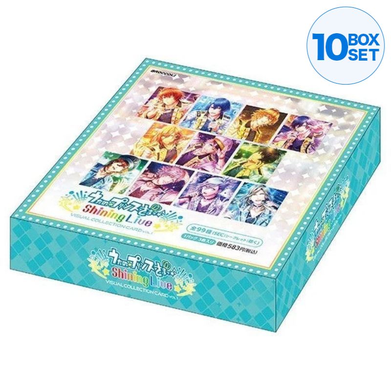 Visual Collection Card Uta no Prince-sama Vol.1 Booster Pack Box TCG JAPAN