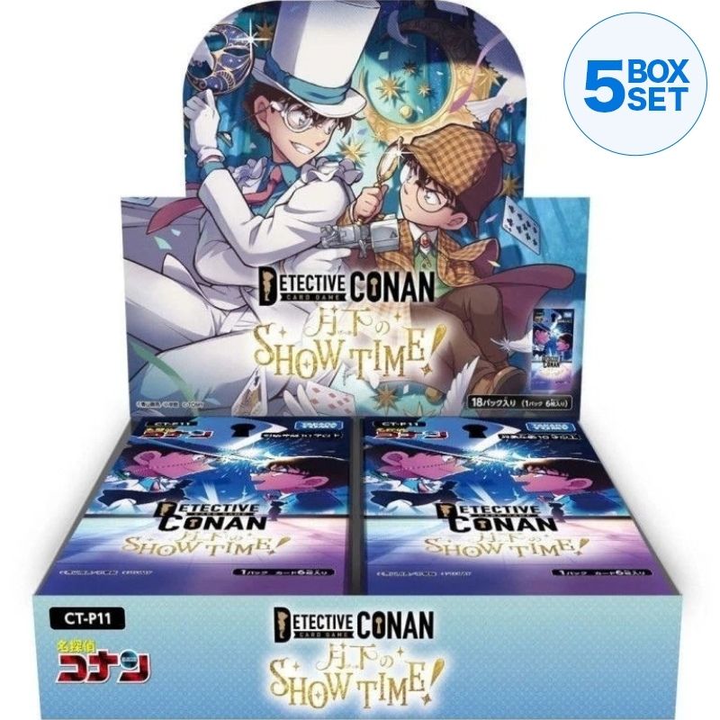 Detective Conan Moonlit Show Time! CT-P11 Booster Pack Box TCG JAPAN OFFICIAL