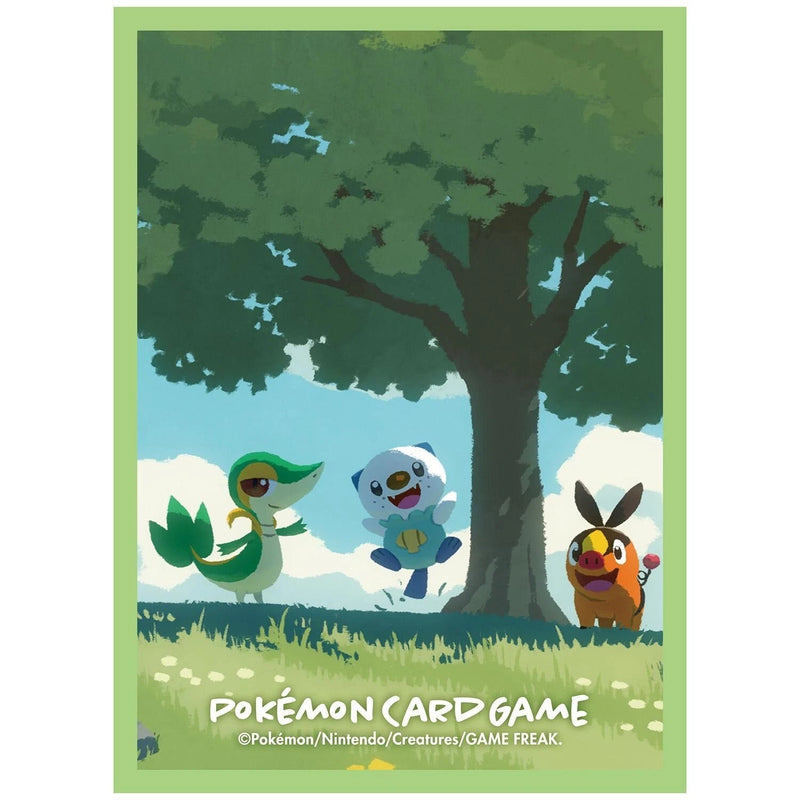 Pokemon Center Original Card Sleeves Snivy & Tepig & Oshawott JAPAN