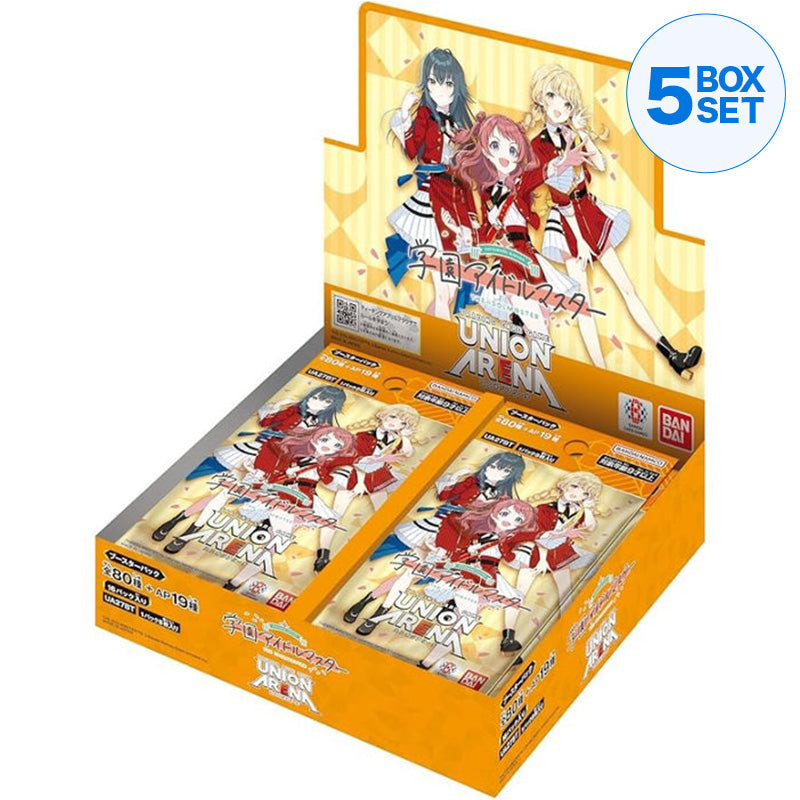 Bandai Union Arena Gakuen Idolmaster UA27BT Booster Pack Box TCG Japan Oficial
