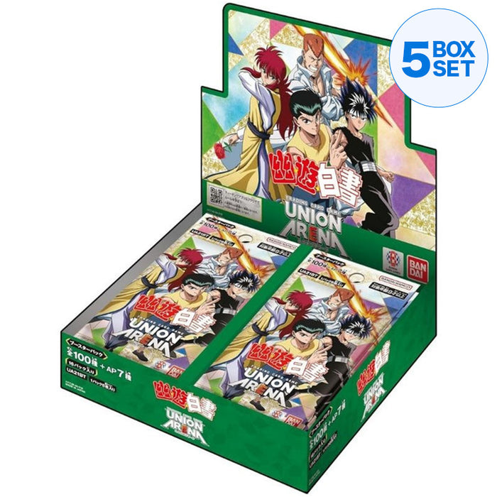Bandai Union Arena Yuyu Hakusho Booster Pack Box UA21BT TCG Japan Beamter