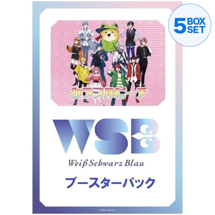 Weiss Schwarz Blau Colorful Peach Booster Pack Box TCG JAPAN OFFICIAL
