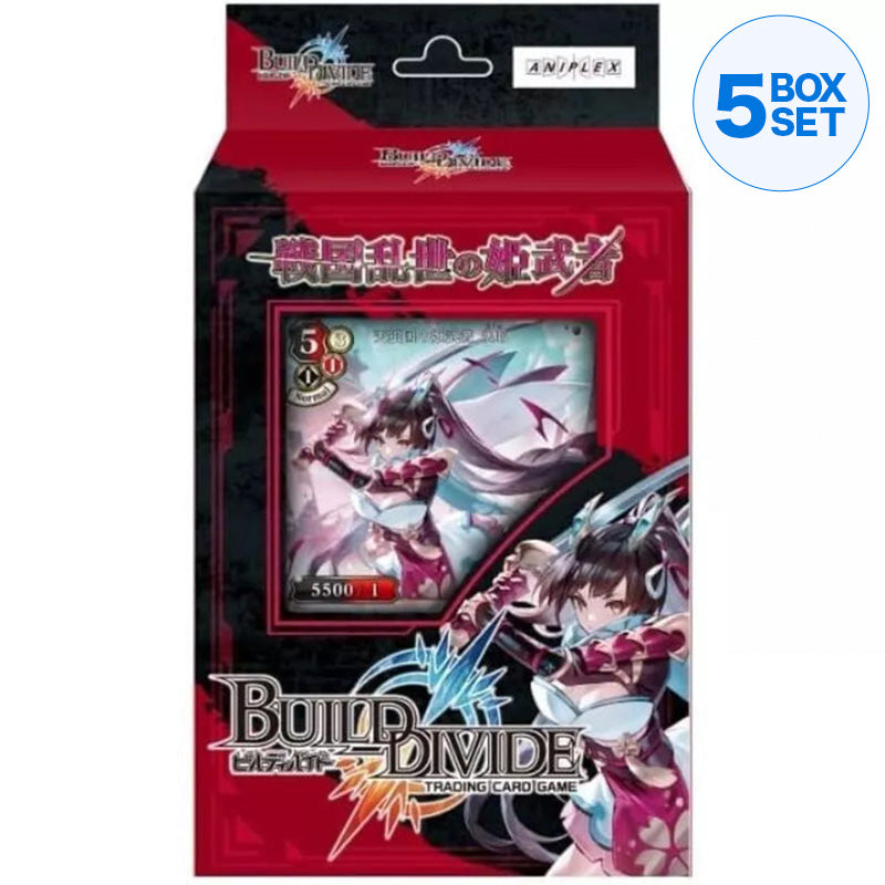 Build Divide Sengoku Turbulent Princess Warrior Vol.6 Starting Deck TCG JAPAN