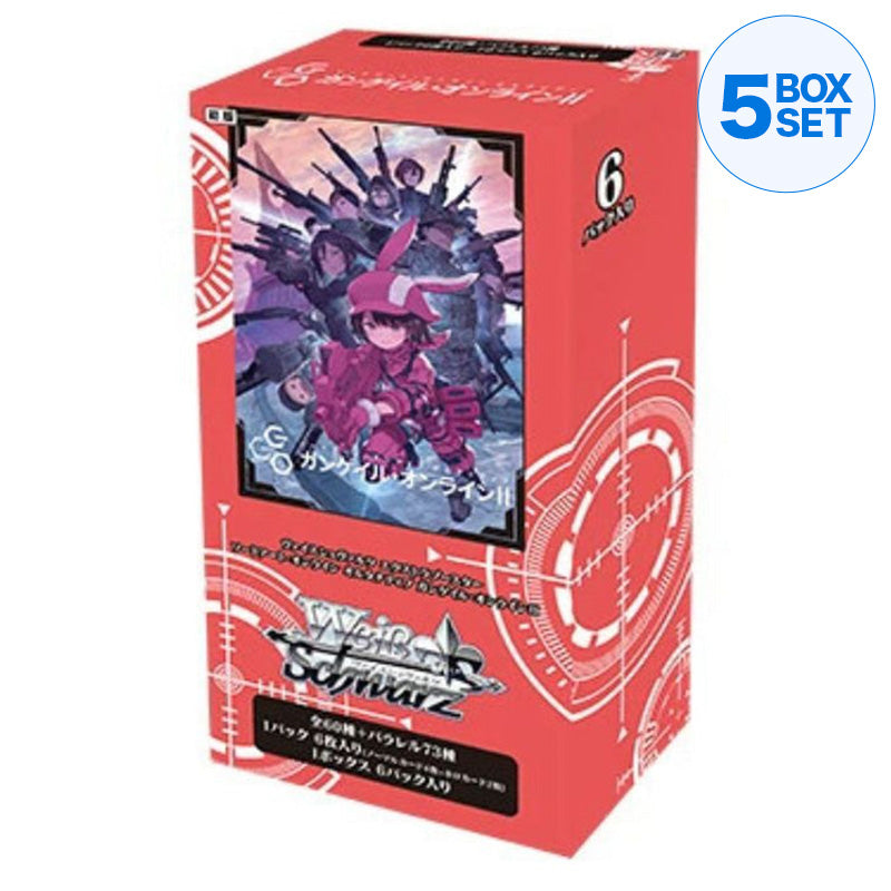 Weiss Schwarz Sword Art Online Alternative Gun Gale Online II Booster Box TCG