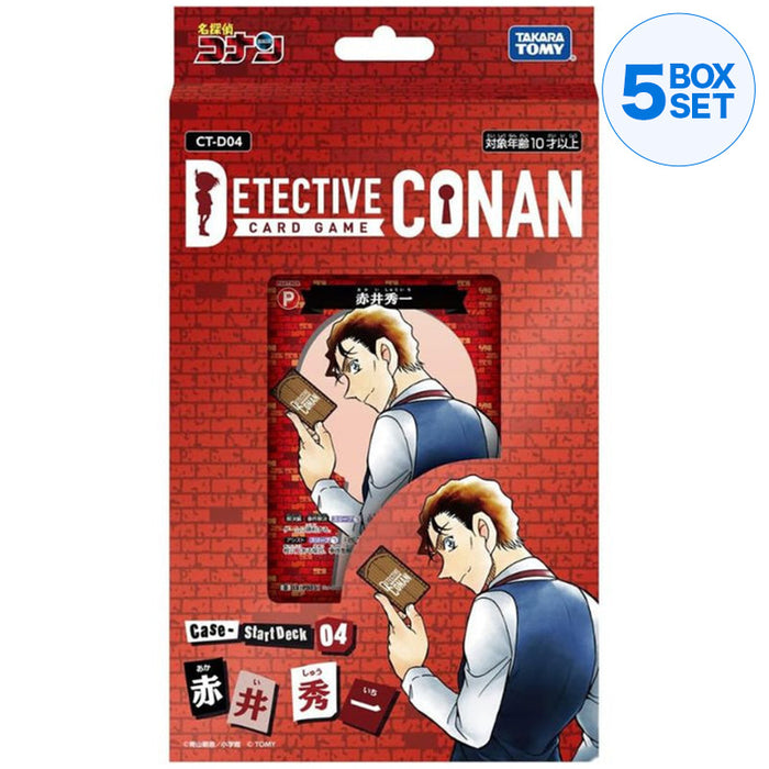 Detective de Takara Tomy Conan Deck 04 Shuichi Akai CT-D04 TCG Japón