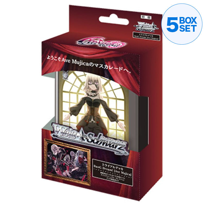 Weiss Schwarz BanG Dream! Ave Mujica Trial Deck TCG JAPAN OFFIZIELL